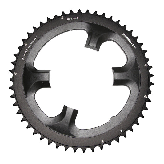 Plateau route Stronglight 4 bras D110 pour Shimano 105 5800 52D ext