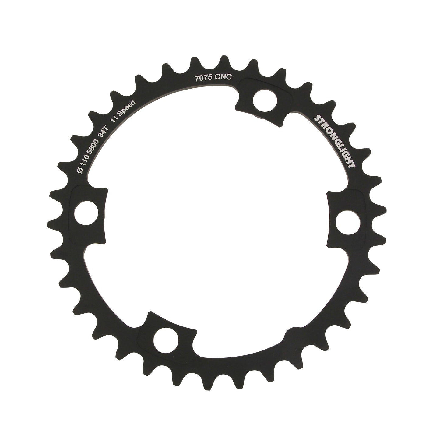 Stronglight 4-arm D110 road chainring for Shimano 105 34T int 11S