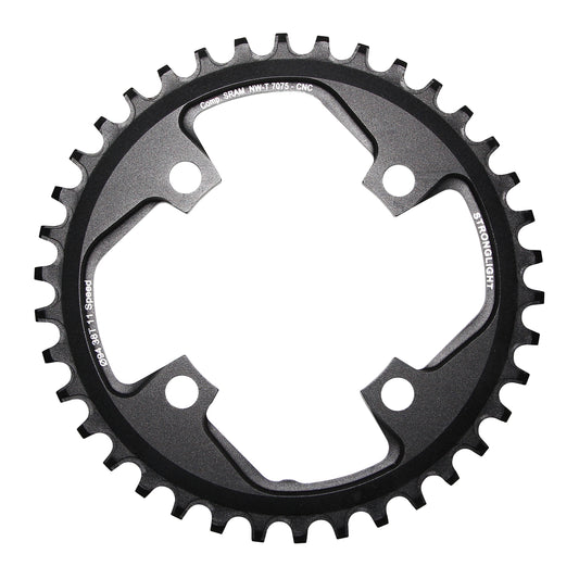 Plateau VTT 4 bras Stronglight D94 pour SRAM X01 mono 38D 11V NW