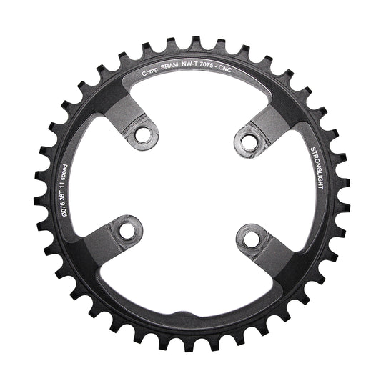 Plateau VTT 4 bras Stronglight D76 pour SRAM XX1 mono 38D 11V NW