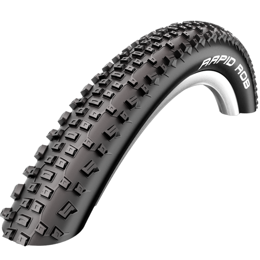 Mountain bike tire 29 X 2.10 Schwalbe Rapid Rob Black TR (54-622) K-Guard Reinforcement