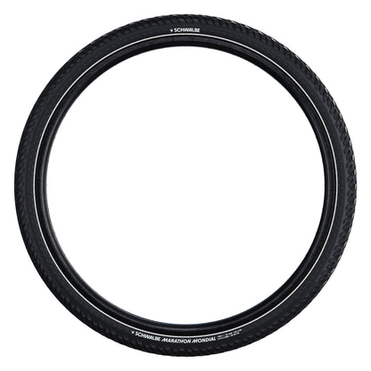 Pneu VTC Urbain 700 X 35 Schwalbe Marathon Mondial TR (37-622) Renfort 5mm flanc Reflex