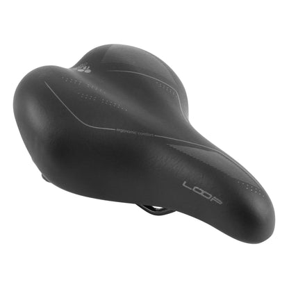 Selle Newton City Gray Line femme gel noir 265x184