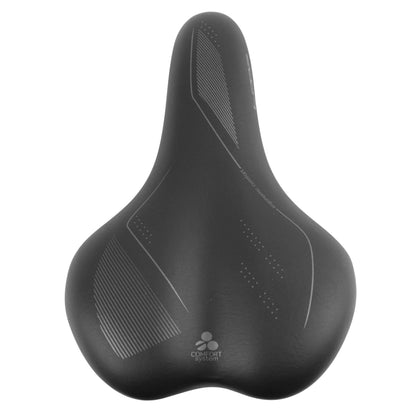 Selle Newton City Gray Line femme gel noir 265x184