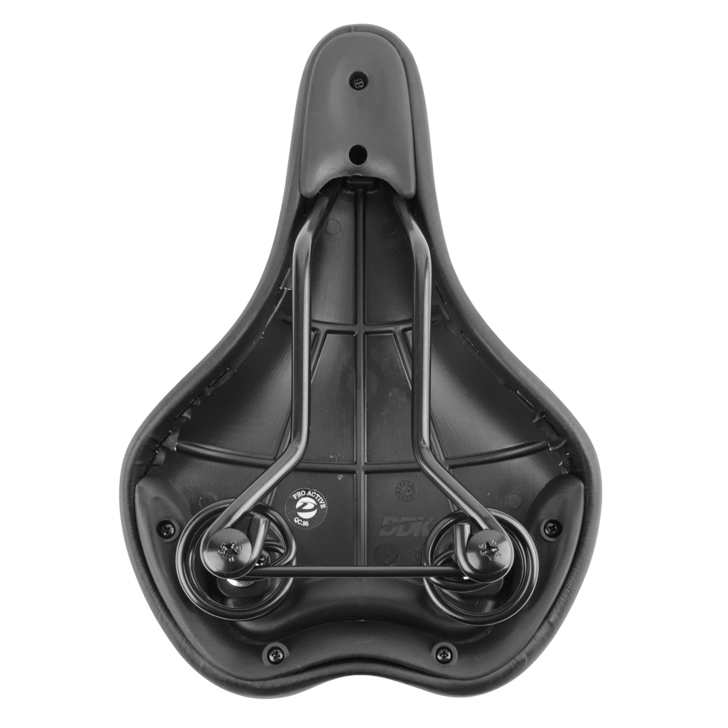 Selle Newton City Gray Line femme gel noir 265x184