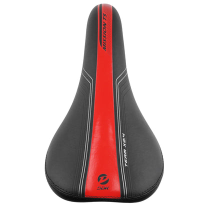 Selle Newton Junior Mission noir rouge 240x160