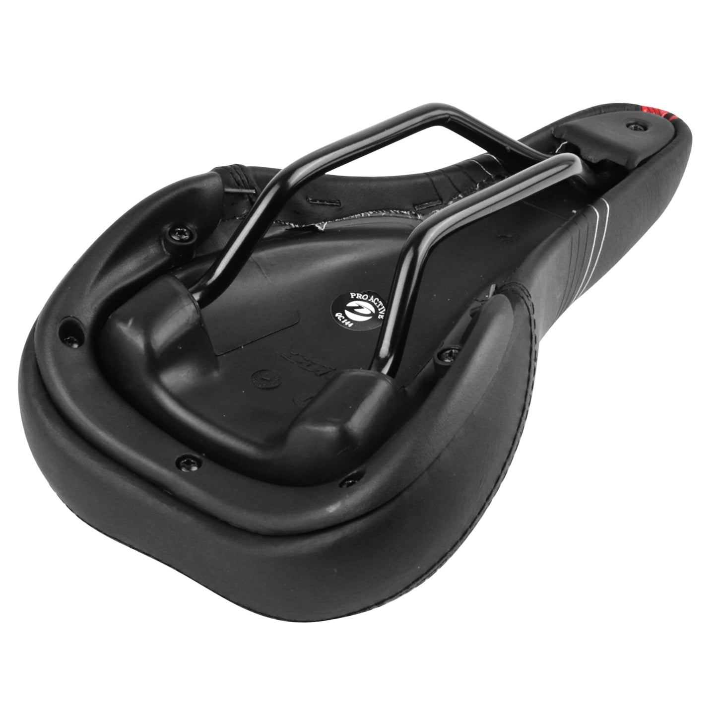 Selle Newton Junior Mission noir rouge 240x160