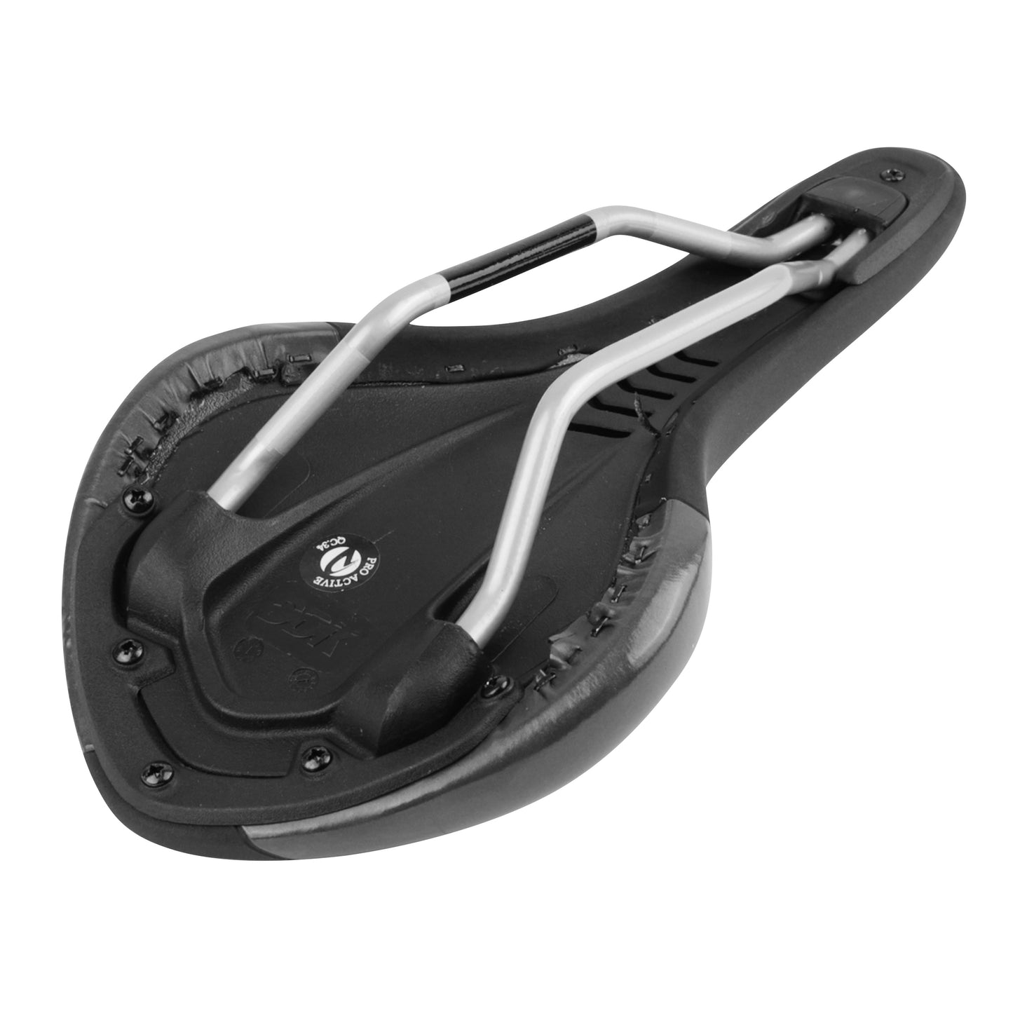 Selle Newton Route VTT Ario noir blanc 285x136