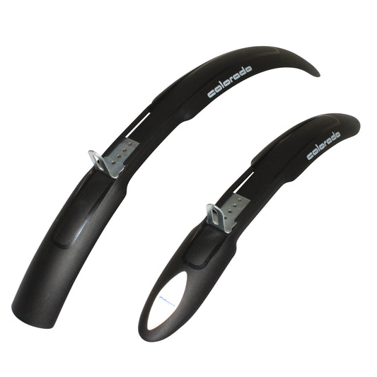 Polisport Colorado 20-24" Black 54mm MTB Mudguards (Pair)