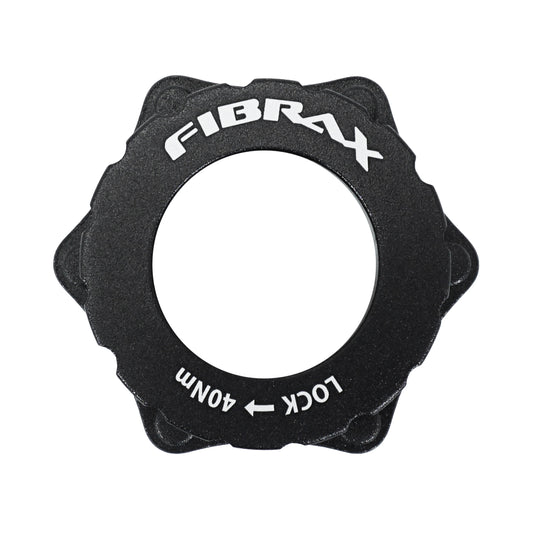 Adaptateur frein à disque transforme fixation disque Centerlock Fibrax en 6 trous pour tout axe 12 / 15mm et standard