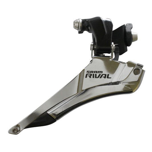 Sram Rival Road braze-on front derailleur for 11/10-speed.