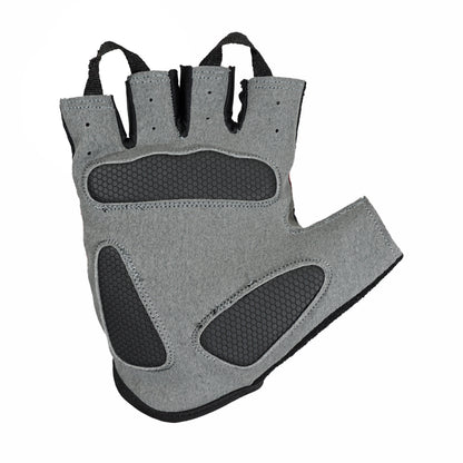 Gants vélo court Newton Tech gris / noir