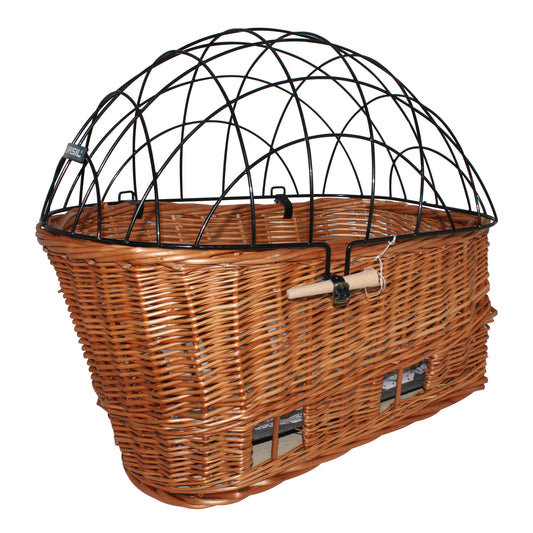 Panier arrière osier Basil pour chien 45 cm