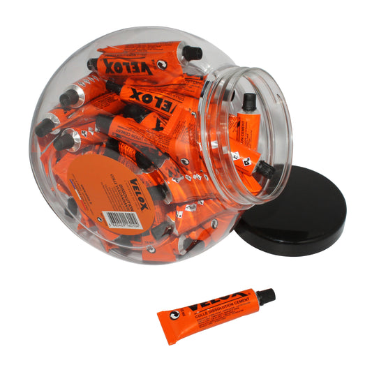Velox patch glue dissolution jar 50 tubes