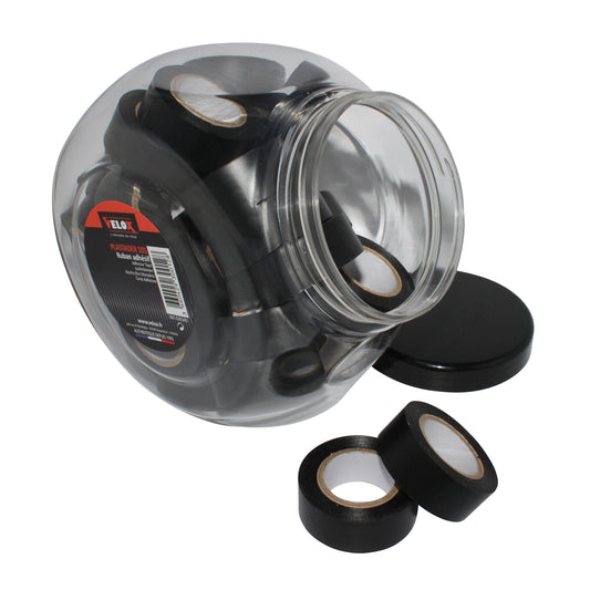 Ruban guidon VELOX Plastader noir jarre 30 rouleaux