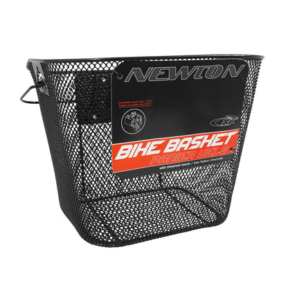 Panier avant acier Newton nid abeille 19L noir