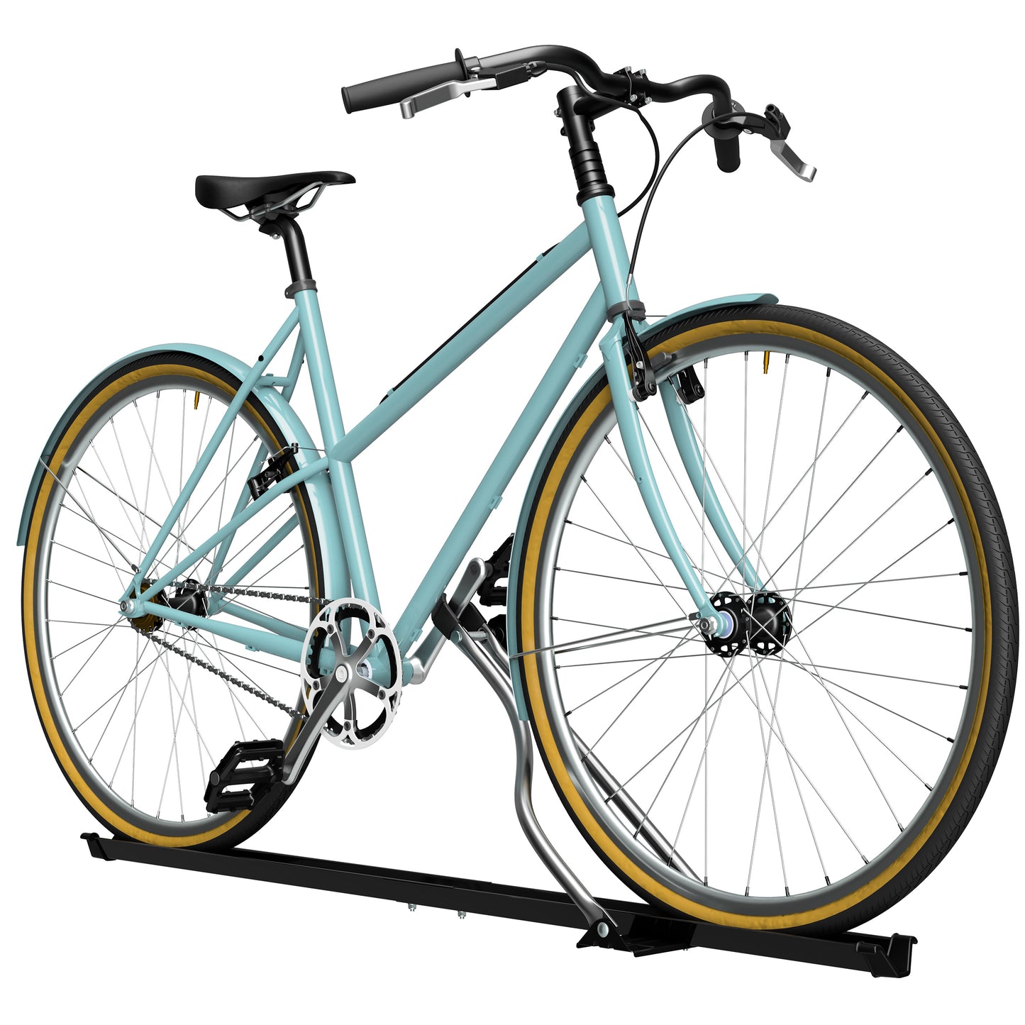 Porte-vélos toit Uni-Bike manivelle Peruzzo