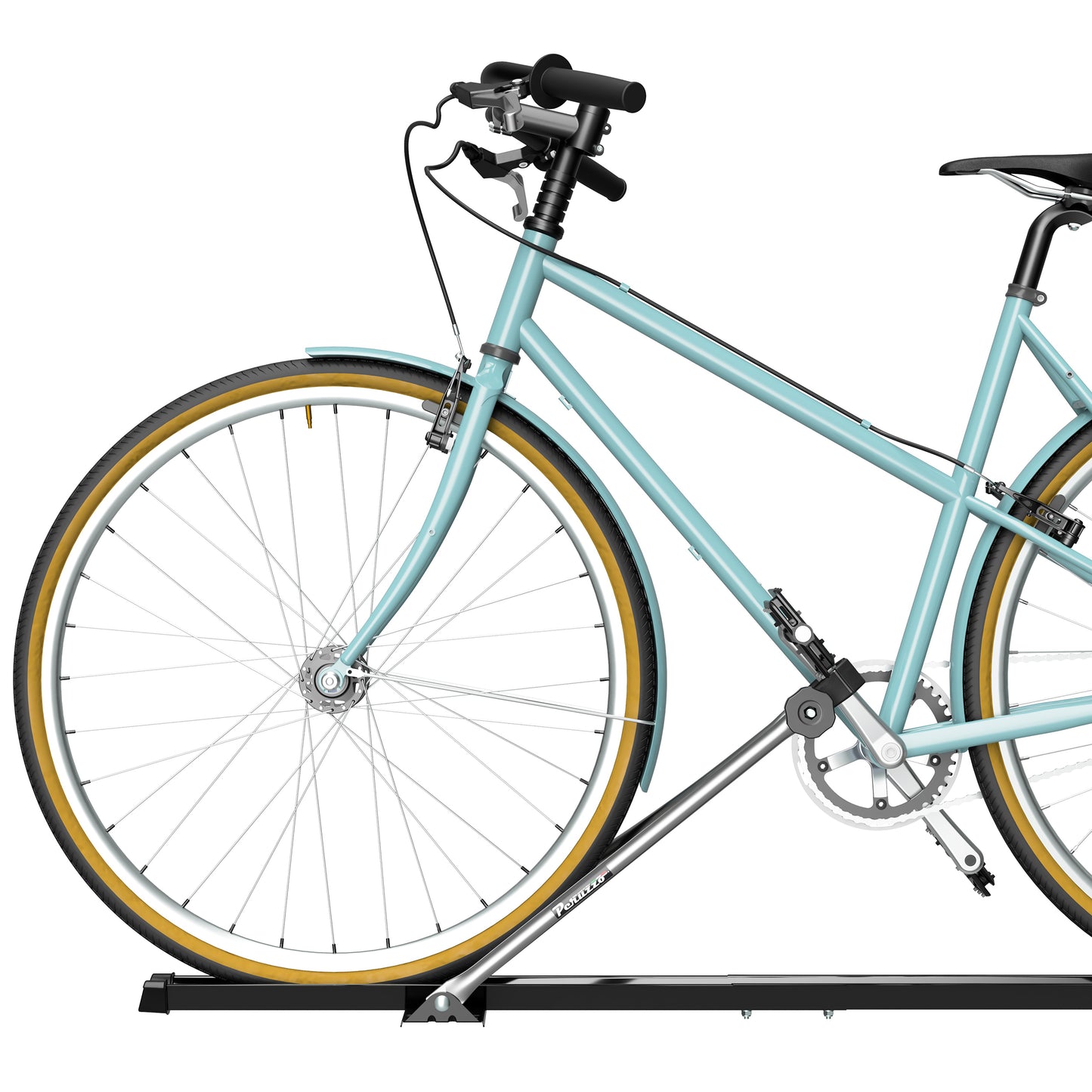 Porte-vélos toit Uni-Bike manivelle Peruzzo