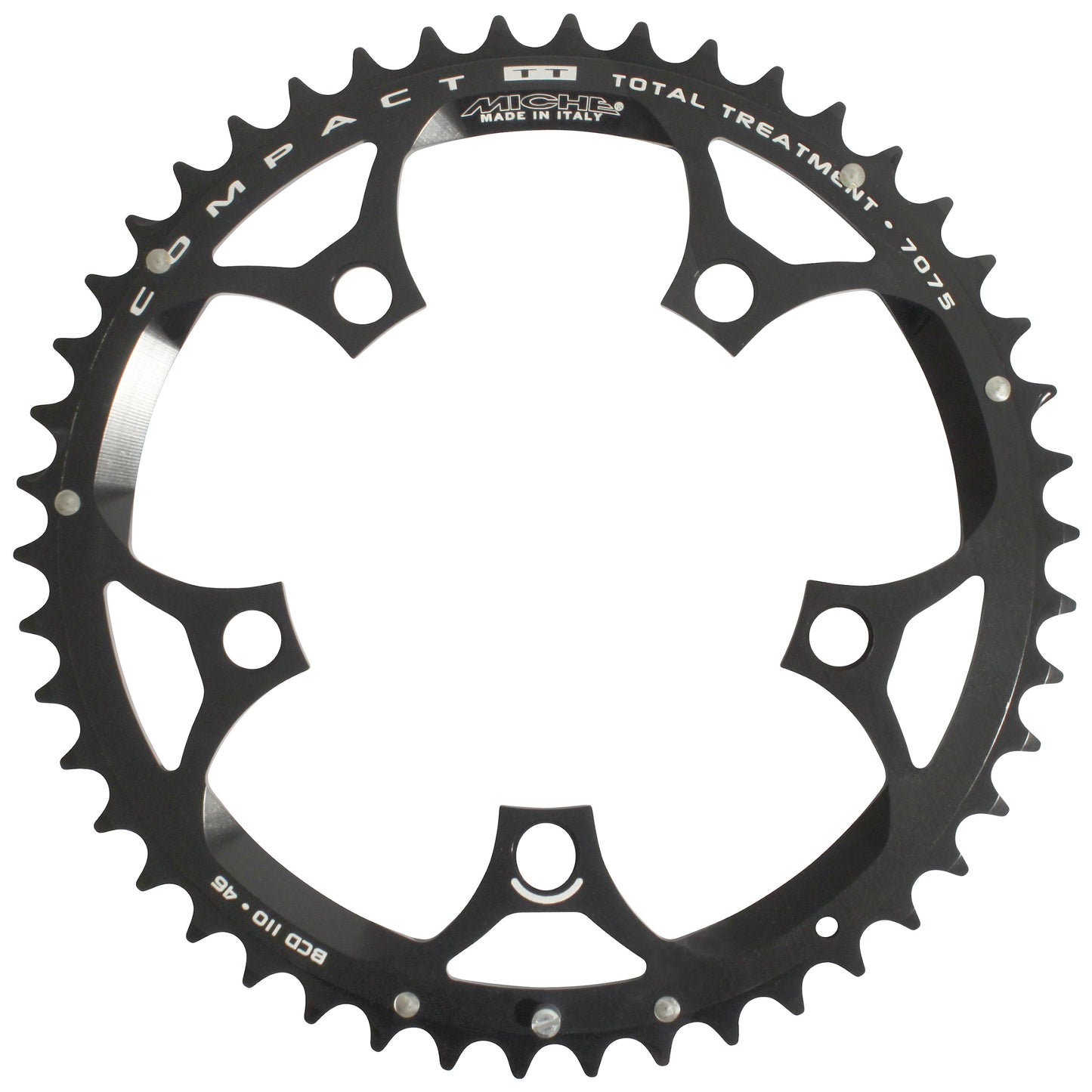 Road chainring 5-arm Miche BCD110 46T outer Shimano Campagnolo