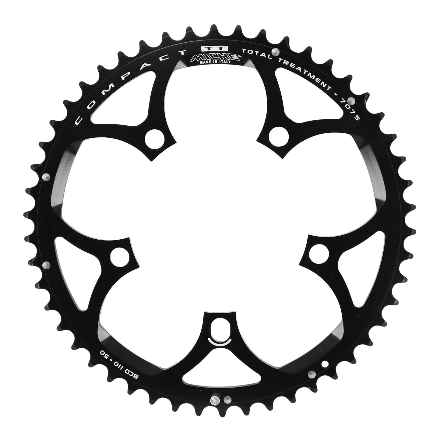 Plateau route 5 bras Miche D110 50D ext Shimano Campagnolo