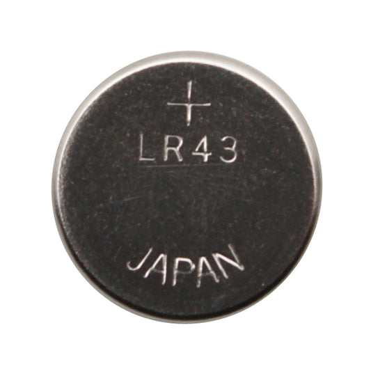 PCP LR43 Alkaline Button Cell 1.5V Blister Pack of 2