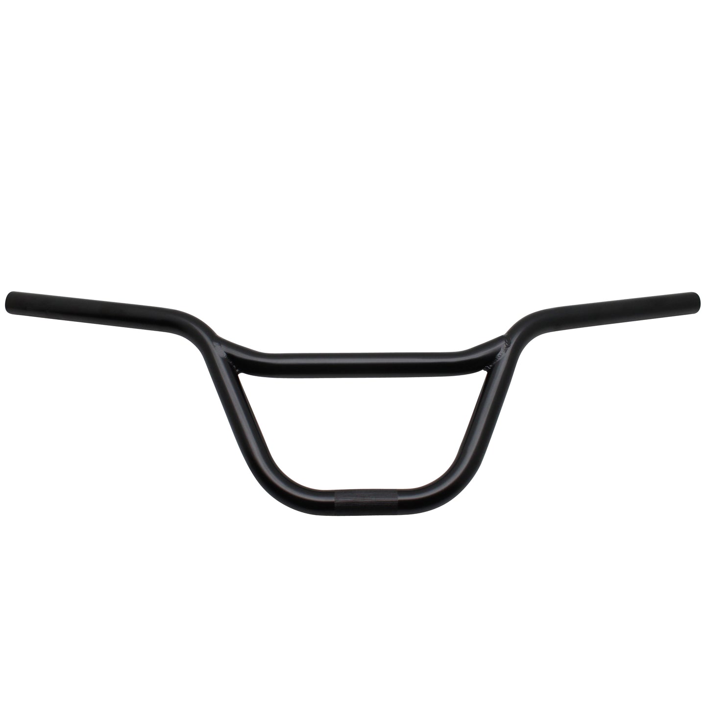 BMX Handlebar black steel stem clamp 22.2mm height 190mm width 650mm