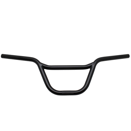 Cintre BMX acier noir fixation potence 22,2mm hauteur 190mm largeur 650mm