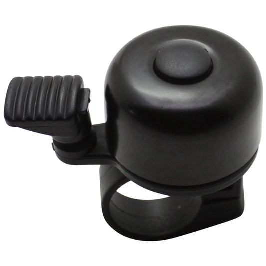 Sonnette ping vélo PCP Essential acier noir 34 mm