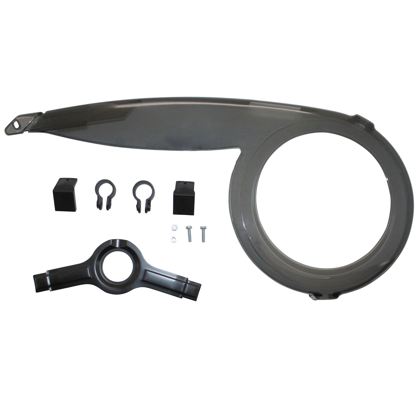 Smoked chain guard for roto pistol 44-48 teeth