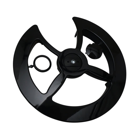 Round black chain guard PCP 42 teeth