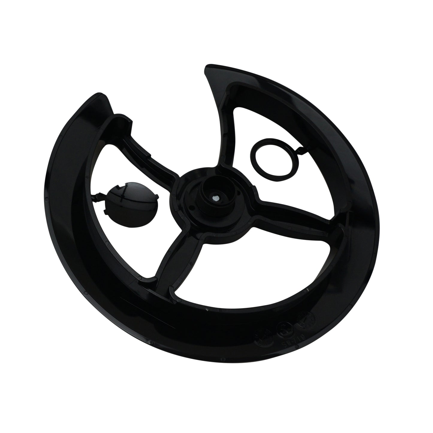 Round black chain guard PCP 42 teeth