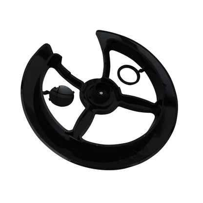 Round black chain guard PCP 42 teeth