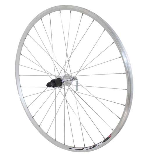 Roue route Velox patin 700 ELAN CFX argent arrière cassette