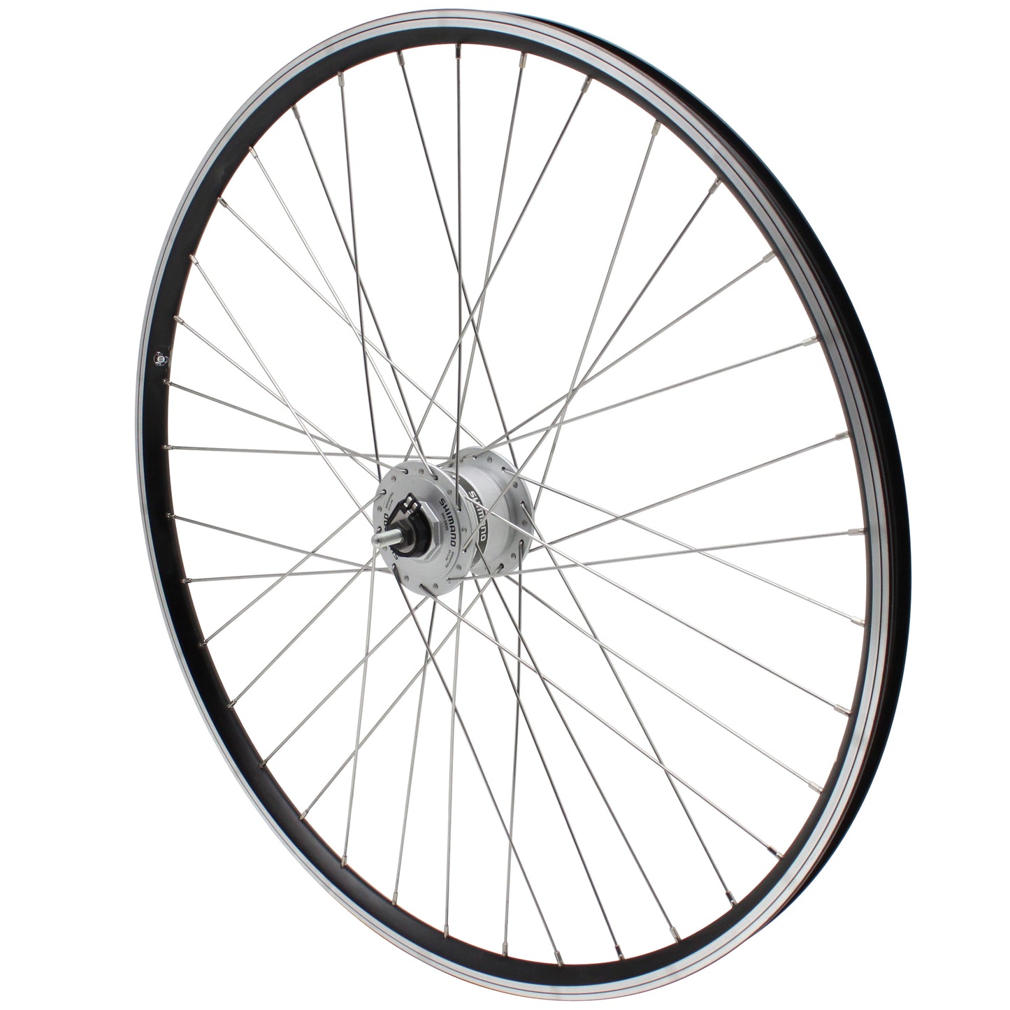 Roue VTC Velox patin 700x35 ER10 noir avant dynamo DH2N