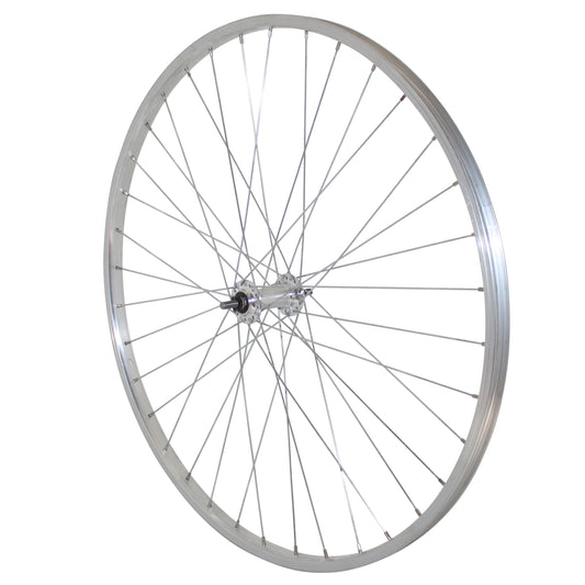 Roue VTC city Velox patin 700x28-35 avant axe plein