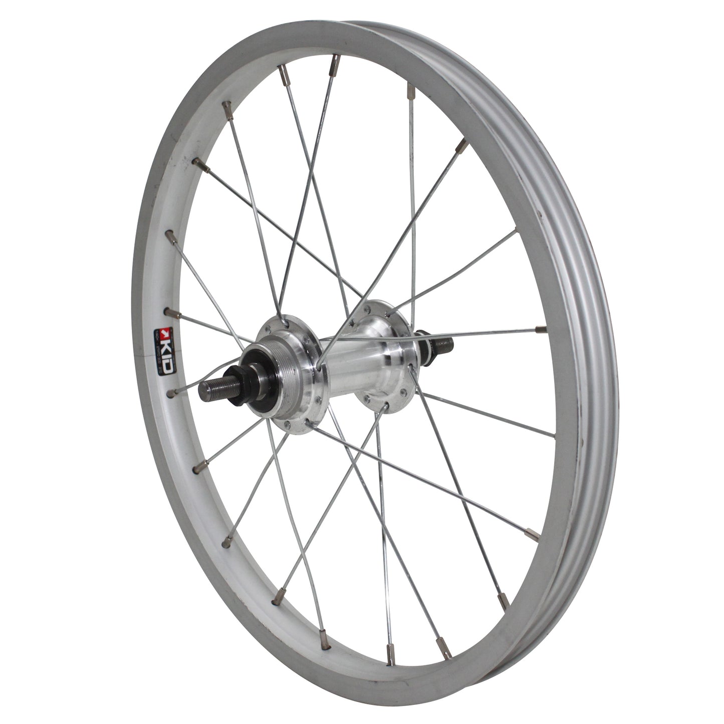 Roue PCP VTT patin 16" arrière 16x1,75 alu moyeu acier roue libre 1V