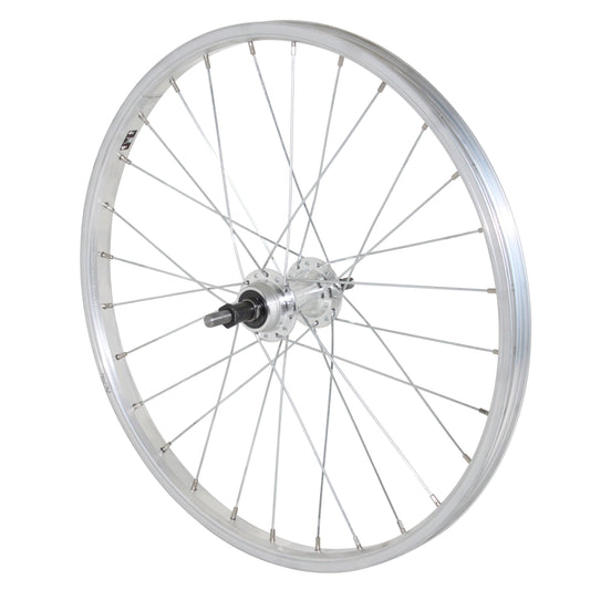 Roue VTT Velox patin 20" alu arrière axe plein RL 6-7V