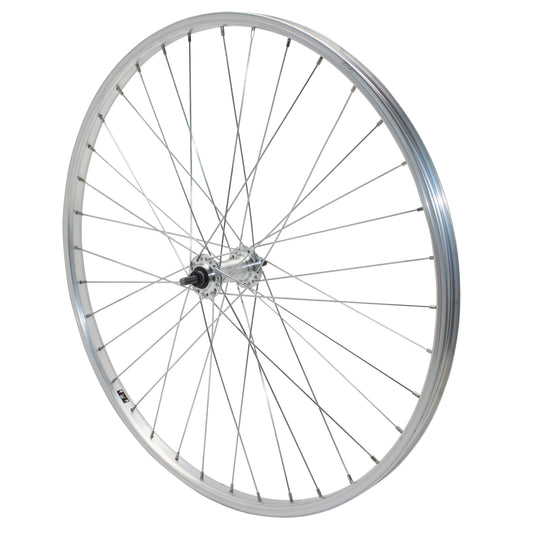 Roue VTT Velox patin 26" alu avant axe plein