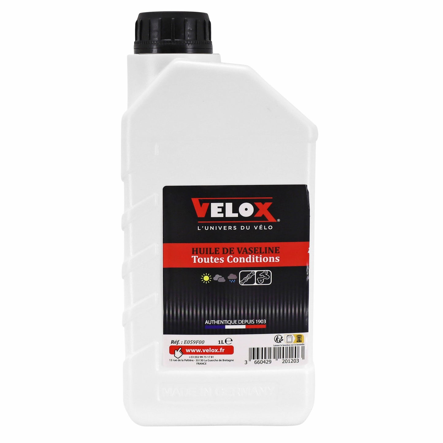 Bicycle oil Vaseline bicycle Velox workshop (1L can)