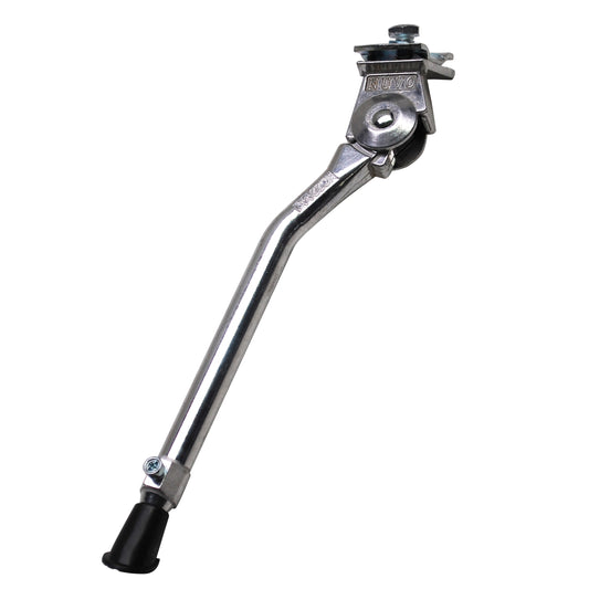 Adjustable aluminum silver Newton 20-28" side bike kickstand