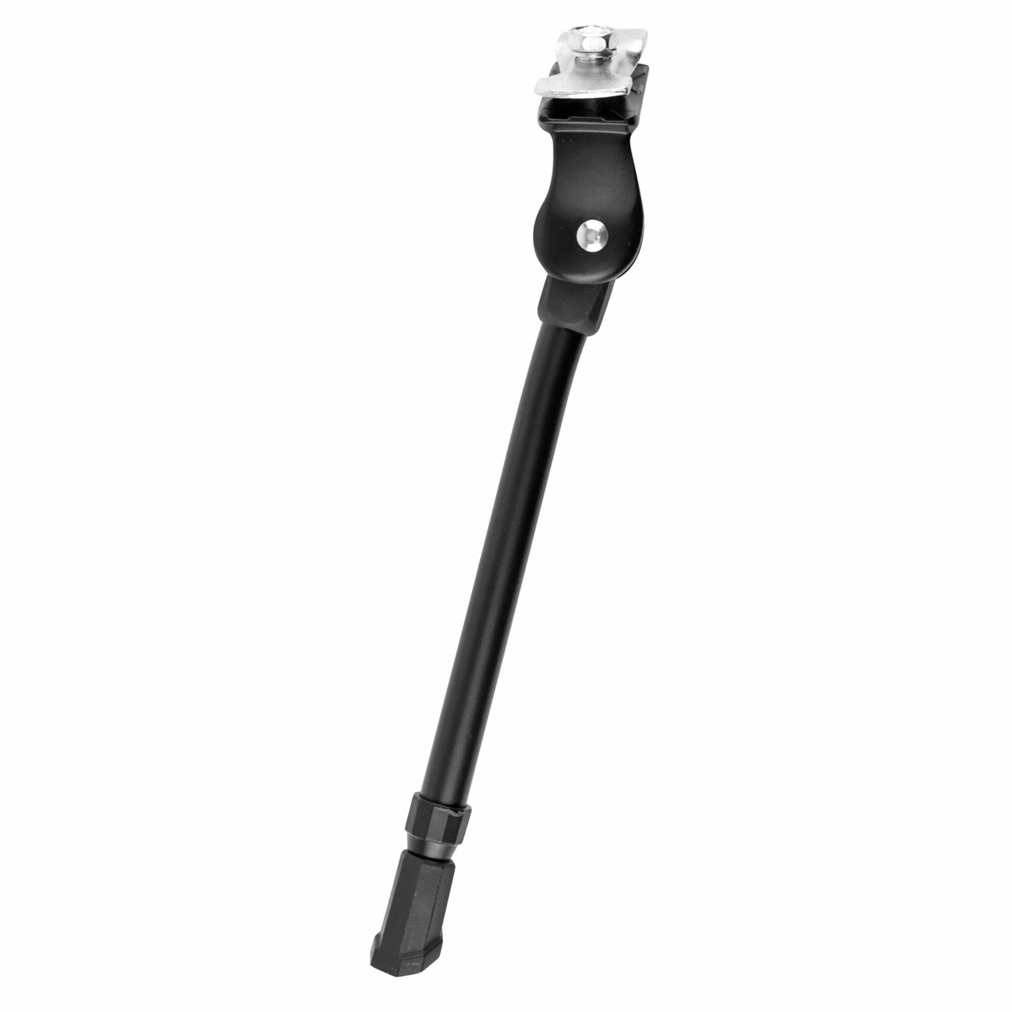 Béquille vélo latérale avec plaque Newton 20-28" réglable alu noir