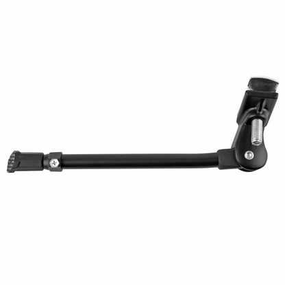 Béquille vélo latérale avec plaque Newton 20-28" réglable alu noir
