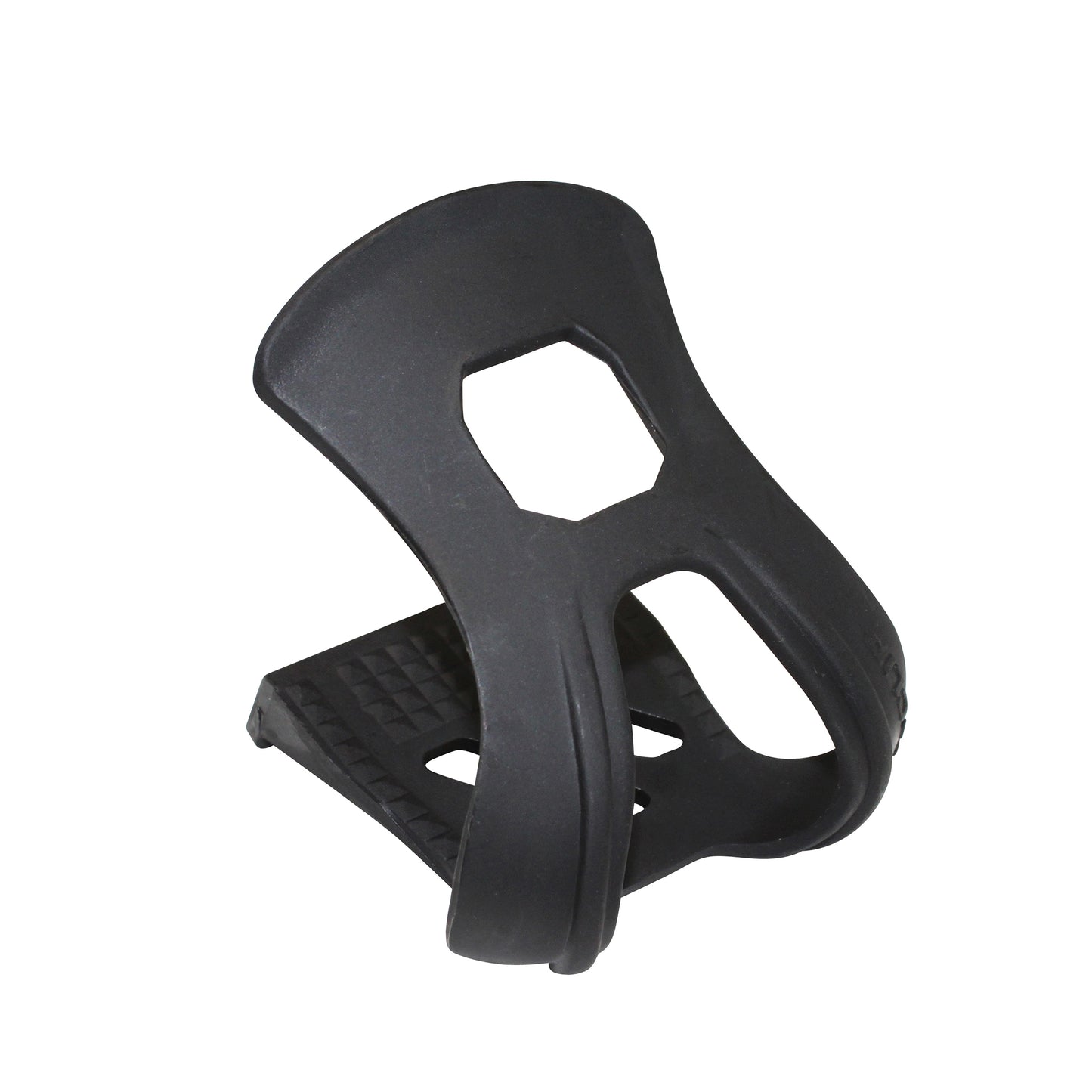 Newton black MTB toe clips without strap (pair)