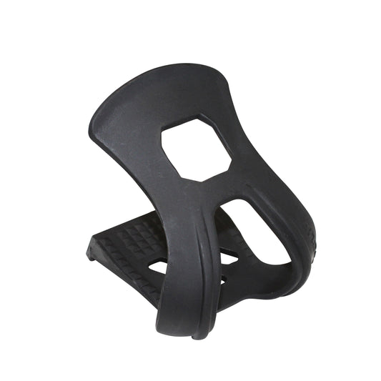 Newton black MTB toe clips without strap (pair)