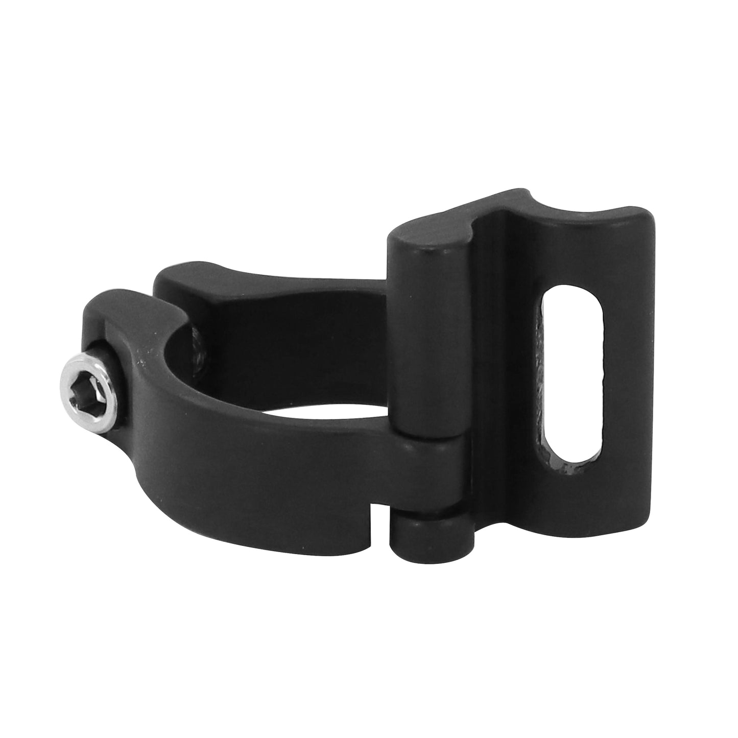 Collier dérailleur avant braser Newton alu noir diam. 31,8mm
