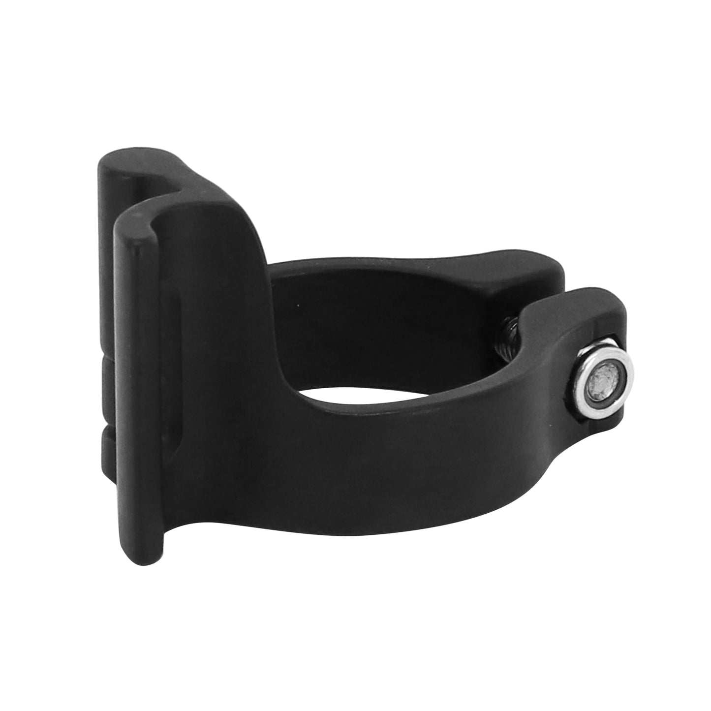 Collier dérailleur avant braser Newton alu noir diam. 31,8mm