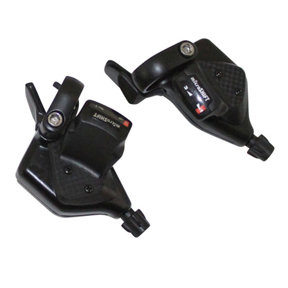 Manette VTT PCP indexée 9V avec poignées (paire)