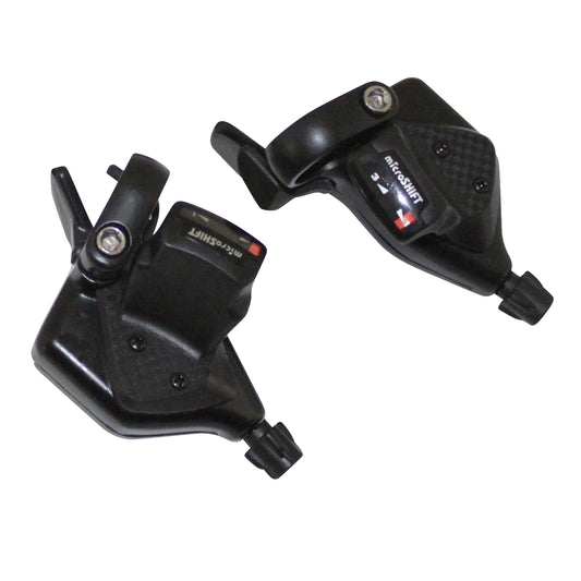 Manette VTT PCP indexée 9V avec poignées (paire)