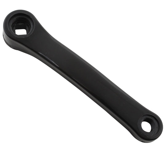Newton left crank black steel 170mm