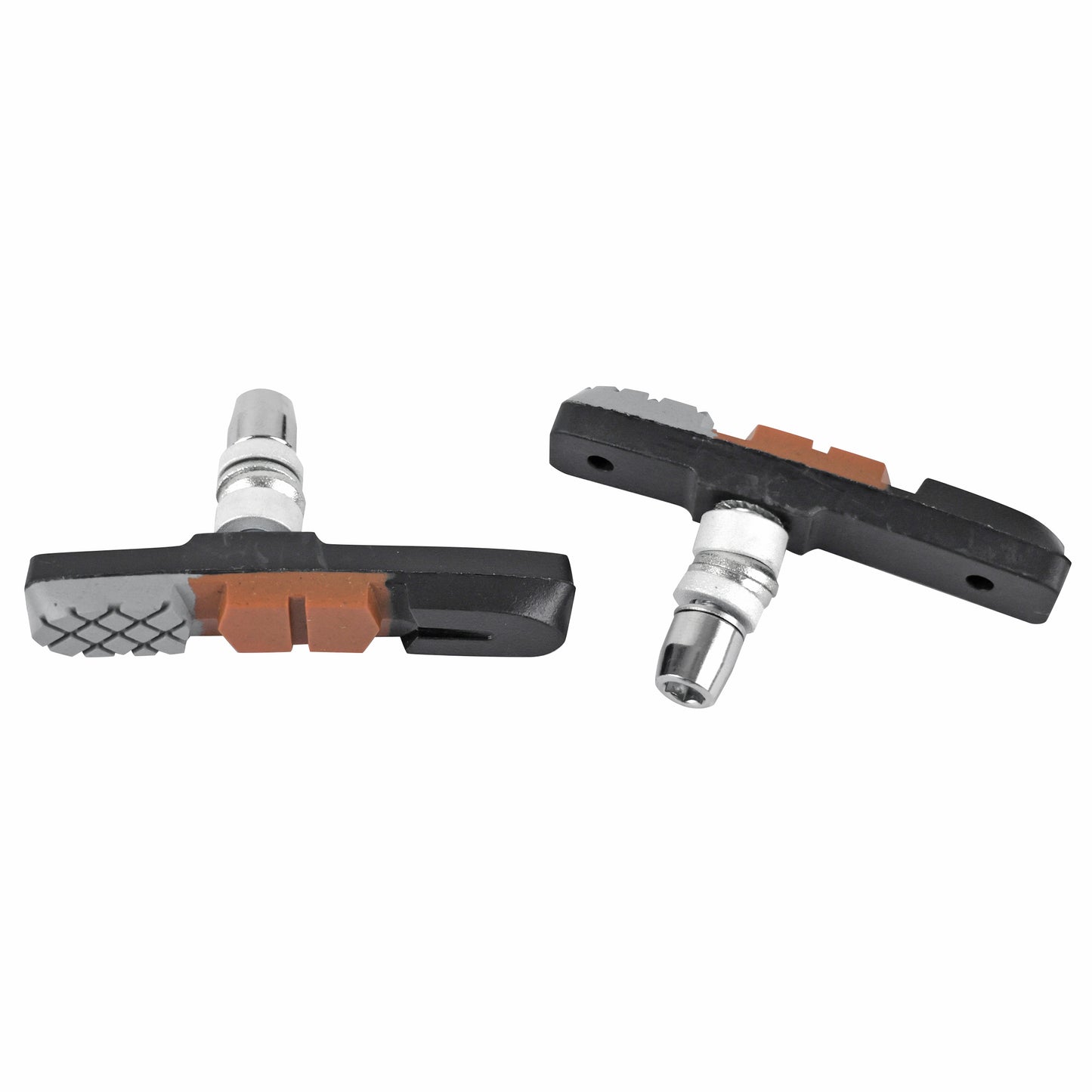 Porte-patins frein VTT orange Newton à vis déportée 72 mm
